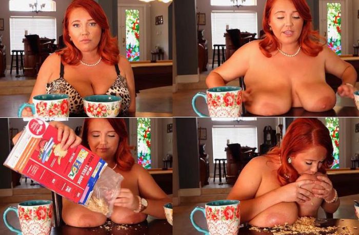 AnnabelleRogers - Breakfast With Mommy - Mommy`s tits on table FullHD 