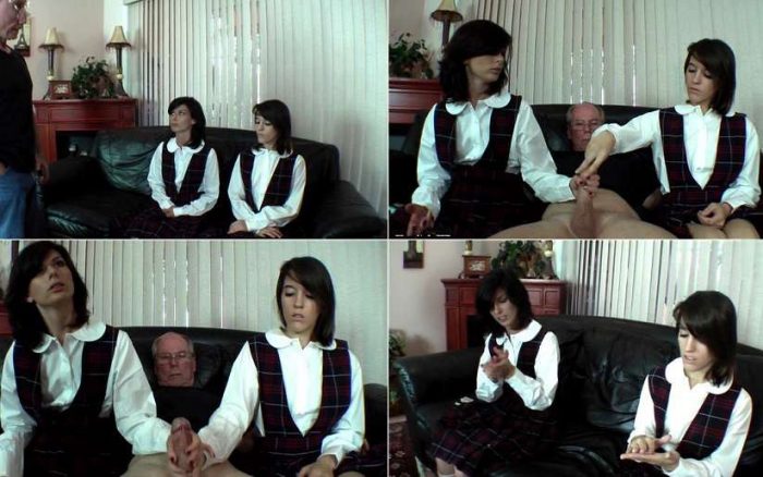 JERKY GIRLS - Twins Sister mesmerized jerk FullHD 1080p