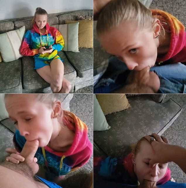 Barbi Blu - Step Sisters Assistance - Cumming in her Mouth before Work cumshot facial FullHD 1080p