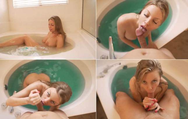 Britney Amber - Mommy gives Amazing Wet Blowjob FullHD 1080p