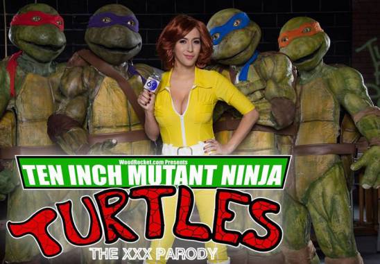 Ten Inch Mutant Ninja Turtles - The XXX Parody - WoodRocket - April O'Neil, Chad Alva, Vuko, Seths Beard, Asian Joe, Zero FullHD 1080p