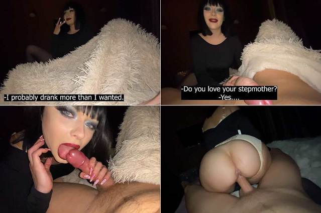 Drunk Mom Hentai-Bitch - I fucked my Son after the party 4k 2160p