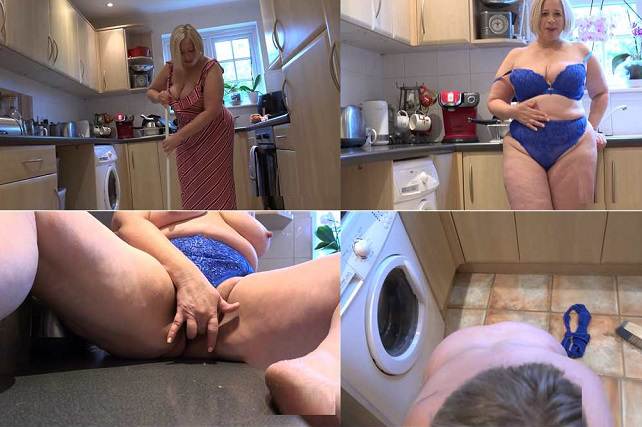 Star - Spying on Step-Mom Star in the Kitchen Gets Your Cock Sucked FullHD 1080p