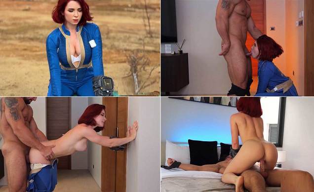 Sweetie Fox - Fallout Cosplay Redhead Beauty Rough Fucks with Stranger FullHD
