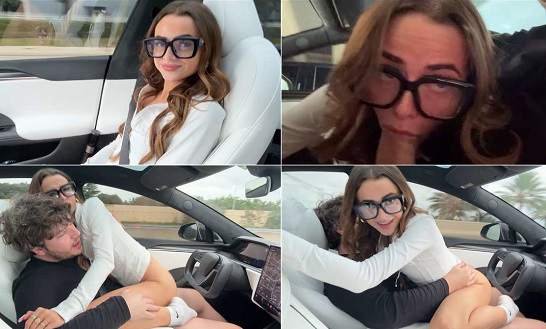 Teaching Hot Stepsis How to Drive – Nikki Nicole FullHD
